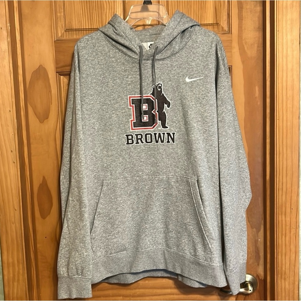 Nike Men’s Big and Tall Hoodie Brown University
Size 3XL Gray Never Worn
